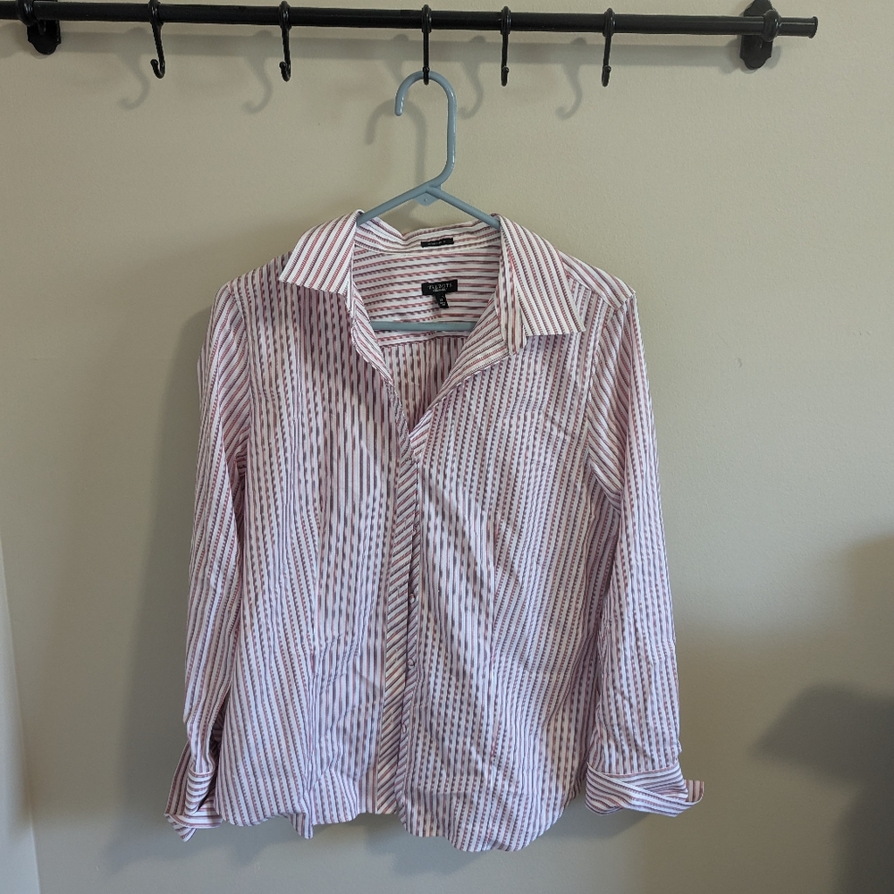 Talbot's Striped Button Down